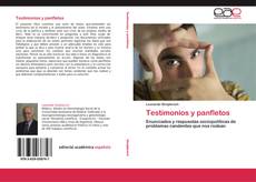 Buchcover von Testimonios y panfletos