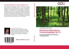 Capa do livro de Prácticas Educativas Transcomplejas Vol. II 