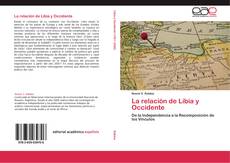 Portada del libro de La relación de Libia y Occidente