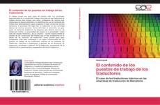Bookcover of El contenido de los puestos de trabajo de los traductores