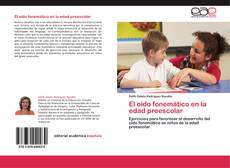 Capa do livro de El oído fonemático en la edad preescolar 