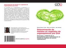 Determinación de metales en vegetales de organopónicos por EAA kitap kapağı