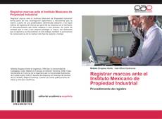 Couverture de Registrar marcas ante el Instituto Mexicano de Propiedad Industrial
