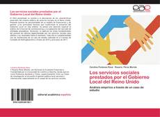 Buchcover von Los servicios sociales prestados por el Gobierno Local del Reino Unido