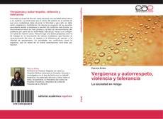Bookcover of Vergüenza y autorrespeto, violencia y tolerancia