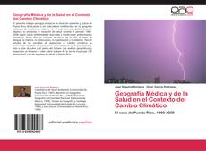 Geografía Médica y de la Salud en el Contexto del Cambio Climático的封面