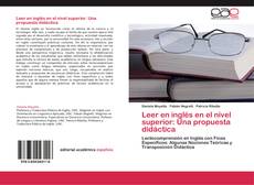 Buchcover von Leer en inglés en el nivel superior: Una propuesta didáctica