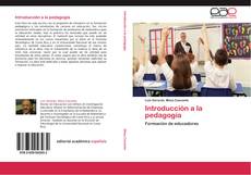 Buchcover von Introducción a la pedagogía