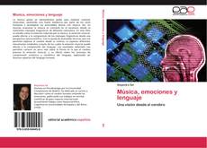 Copertina di Música, emociones y lenguaje