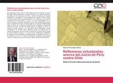 Bookcover of Reflexiones actualizadas acerca del Juicio de Perú contra Chile