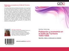 Buchcover von Población y economía en el Valle de Turmero 1593-1850