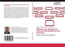 Buchcover von Método que gestiona la solución de problemas de decisión
