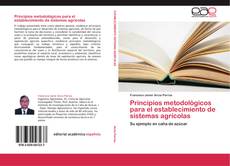 Principios metodológicos para el establecimiento de sistemas agrícolas kitap kapağı