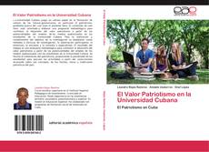 Capa do livro de El Valor Patriotismo en la Universidad Cubana 