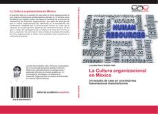 Capa do livro de La Cultura organizacional en México 