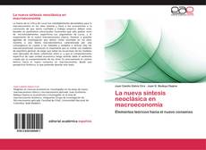 Buchcover von La nueva síntesis neoclásica en macroeconomía