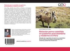 Portada del libro de Relación perro-camélido en pastoreo precolombino y moderno en Perú