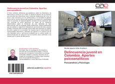 Capa do livro de Delincuencia juvenil en Colombia. Aportes psicoanalíticos 