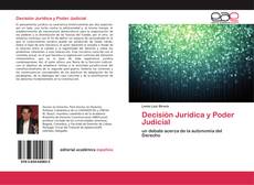 Capa do livro de Decisión Jurídica y Poder Judicial 