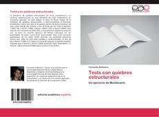 Capa do livro de Tests con quiebres estructurales 