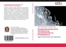Buchcover von Comportamiento de la Cerámica de recubrimiento en Prostodoncia