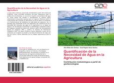 Capa do livro de Quantificación de la Necesidad de Agua en la Agricultura 