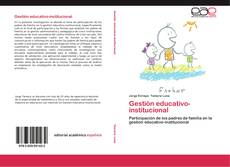 Gestión educativo-institucional kitap kapağı