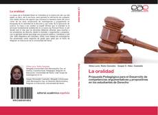 Bookcover of La oralidad