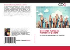 Couverture de Derechos humanos, memoria y género