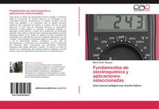 Capa do livro de Fundamentos de electroquímica y aplicaciones seleccionadas 