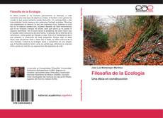 Bookcover of Filosofía de la Ecología