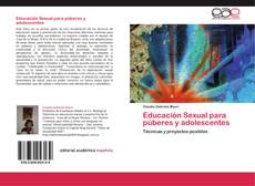 Buchcover von Educación Sexual para púberes y adolescentes