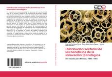 Buchcover von Distribución sectorial de los beneficios de la innovación tecnológica