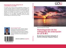 Bookcover of Homologación de las categorías de ordenación en un D.M.I.