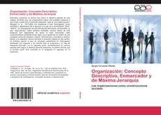 Copertina di Organización: Concepto Descriptivo, Enmarcador y de Máxima Jerarquía