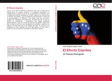 Capa do livro de El Efecto Capriles 