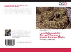 Buchcover von Herpetofauna de las Sierras El Sarnoso y Mapimí, Durango, México