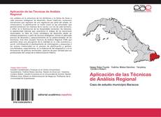Capa do livro de Aplicación de las Técnicas de Análisis Regional 