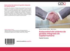 Buchcover von Autocontrol del sistema de gestión integrado de capital humano