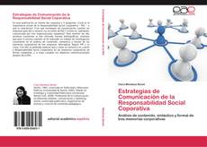 Buchcover von Estrategias de Comunicación de la Responsabilidad Social Coporativa