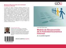 Capa do livro de Modelo de Reconversión de la Actividad Económica Informal 