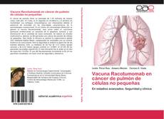 Vacuna Racotumomab en cáncer de pulmón de células no pequeñas kitap kapağı