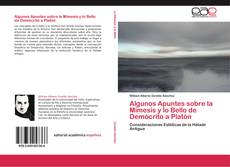 Bookcover of Algunos Apuntes sobre la Mímesis y lo Bello de Demócrito a Platón