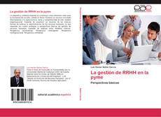 Capa do livro de La gestión de RRHH en la pyme 