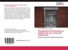 Capa do livro de Arquitectura Vernácula en madera de los cerros de Valparaíso 