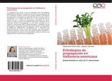 Bookcover of Estrategias de propagación en Vallisneria americana