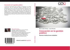 Capa do livro de Innovación en la gestión pública 