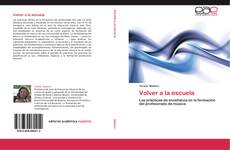 Portada del libro de Volver a la escuela