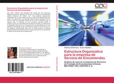 Обложка Estructura Organizativa para la empresa de Servicio de Encomiendas
