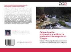 Capa do livro de Determinación taxonómica y análisis de parámetros ecológicos en Yungas 